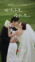 爱似万物❤️婚礼海报模板